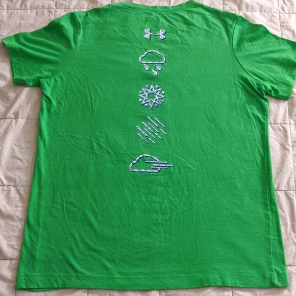 COPY - Under Armour Women's V-neck Tee - Picture 3 of 4